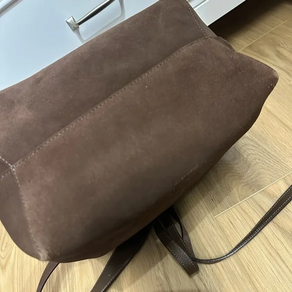 Mansur Gavriel suede drawstring hobo bag - Picture 6 of 14